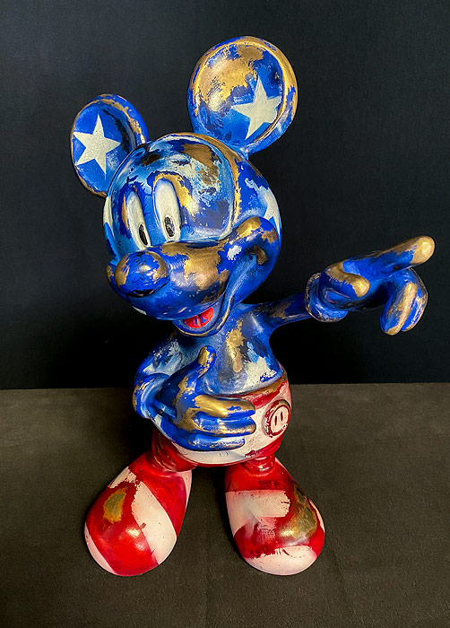 mickey sculpture